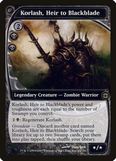 best mono black commander